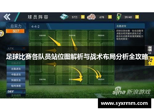 足球比赛各队员站位图解析与战术布局分析全攻略